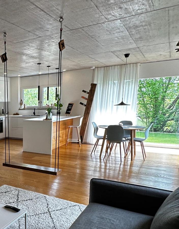 Moderne Ferienwohnung Rhenum Mit Wallbox Waldshut-Tiengen Ngoại thất bức ảnh